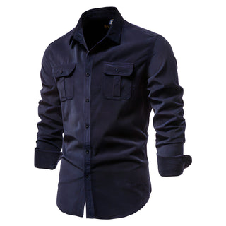 Men's long-sleeve shirt | button pocket