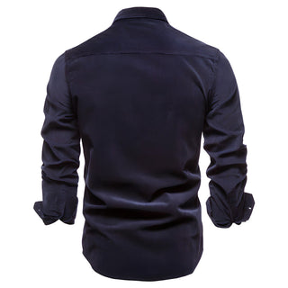 Men's long-sleeve shirt | button pocket