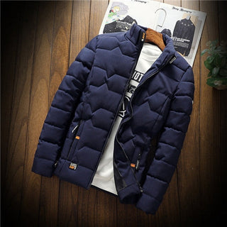 Herren Daunenjacke Winter| Stehkragen