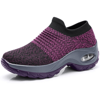 Zapatillas deportivas para mujer sin cordones | Ortopédicas