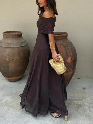 Robe nuisette de soirée pour femme | Maxi