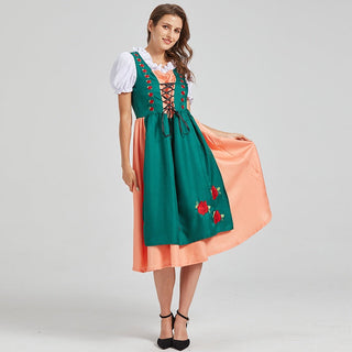 Damen Dirndl Oktoberfest | Oberteil & Rock