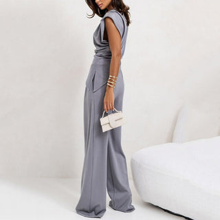 Damen Ärmelloser Jumpsuit | Locker Elegant