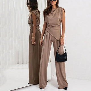Damen Ärmelloser Jumpsuit | Locker Elegant