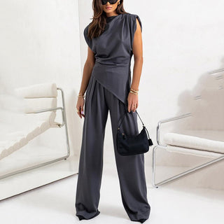 Damen Ärmelloser Jumpsuit | Locker Elegant