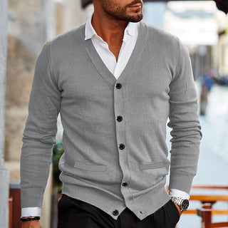 Men's button cardigan | Long sleeves