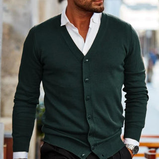 Men's button cardigan | Long sleeves