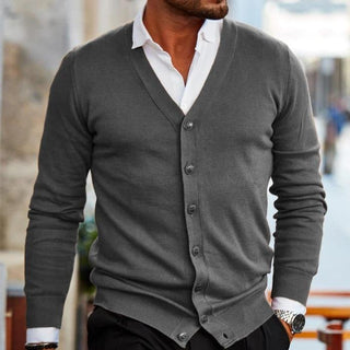 Men's button cardigan | Long sleeves