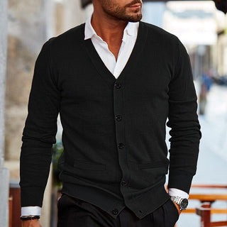Men's button cardigan | Long sleeves
