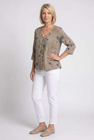 Blusa para mujer con estampado floral | Casual