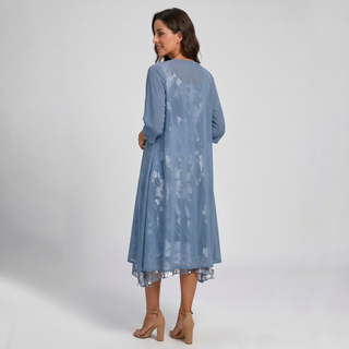 Vestido de verano para mujer de varias capas | Midi